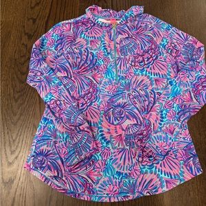 Lily Pulitzer 1/2 zip top